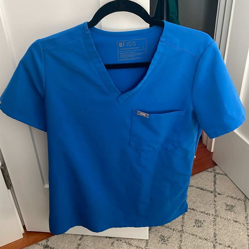 Figs Caterina one pocket scrub top